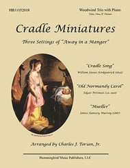 Cradle Miniatures Flute, Oboe, Clarinet Trio with Piano EPRINT cover Thumbnail